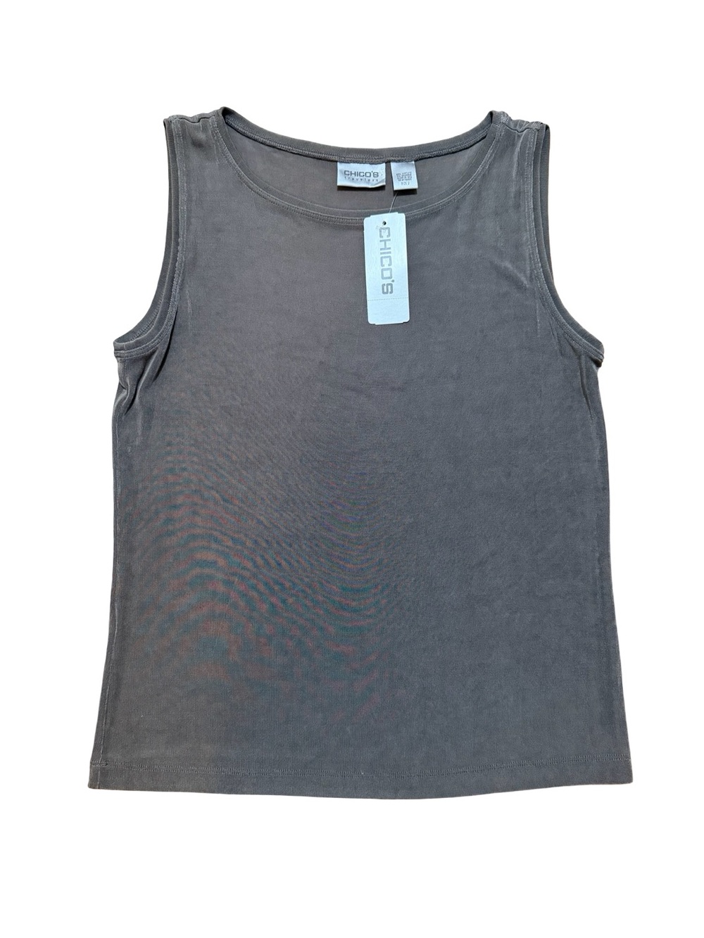 Chico's Charcoal Scoop Neck Tank